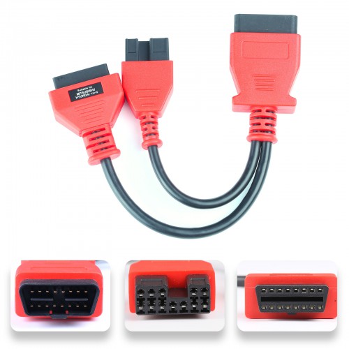 Ensemble complet OBDII Câbles et Connectors Kit de AUTEL DS808/MK808/MP808 (Seuls Câbles et Connecteurs)