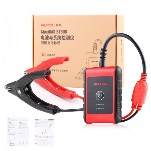 Autel MaxiBAS BT506 Battery & Electrical System Analysis Tool Fonctionne avec la Tablette Autel MaxiSys Chinese Version