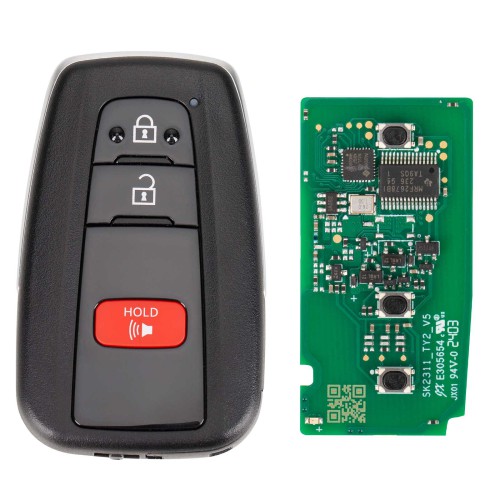 Autel IKEYTY8A3AL 3 Buttons 315/433 MHz Smart Key