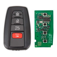 AUTEL IKEYTY8A4AL 4 Buttons 315/433 MHz Smart Key 10pcs/lot