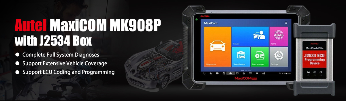 Buy Autel MaxiCOM MK908P Get MV108